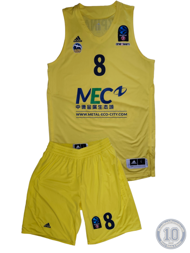 İsmet Akpınar Alba Berlin Game Eurocup Game Uniform